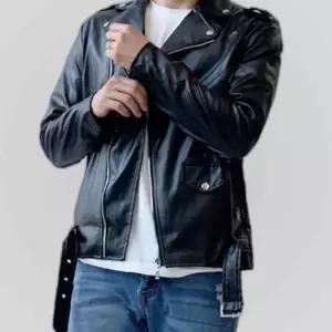남자상의 라이더자켓 레더자켓 패션 점퍼 스타일코디
