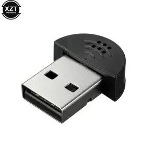 PC USB 마이크 드라이버 미니 휴대용 외장 버튼홀 유튜브 MSN 스카이프 레코드 노트북
