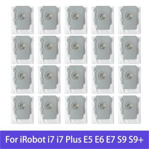 로봇 진공 청소기용 먼지 봉투 iRobot 룸바 i3 + / i4 i6 i7 j7 i8 S9 E5 E6 E7 액세서리