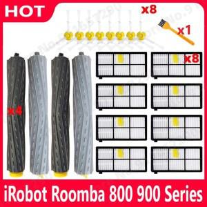 메인 사이드 브러시 Hepa 필터 iRobot Roomba 800 900 시리즈 860 870 880 890 960 966 980 부품 로봇 진공