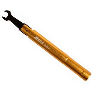Mxita SMA 토크 렌치 RF 커넥터개방 8mm 전기 통신 동축 어댑터 컨버터 스트레이트 금도금 스패너
