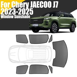 Chery JAECOO J7 2023 - 커튼 커튼 메쉬 앞 유리 프레임 용 맞춤형 자기 자동차 창 차양