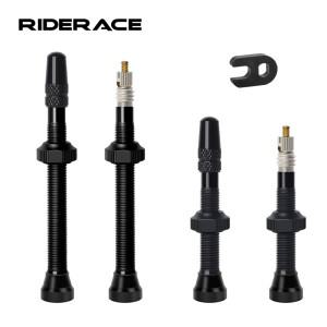 40/60mm 자전거 튜브리스 밸브 F/V 프레스타 CNC 가공 아노다이징 처리된 MTB 로드 타이어 노즐 캡 사이클