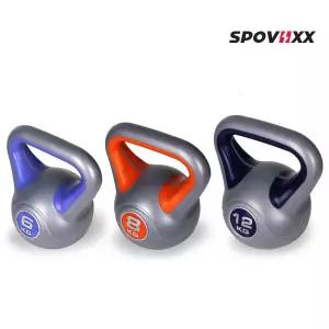 스포빅스 PVC스타일케틀벨 덤벨 근력운동 용품 크로스핏덤 크로스 캐틀 웨이트 도구 헬스 전신