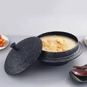 [무료배송] 키친아트 가마솥 냄비 밥솥 누룽지 뚝배기 22CM