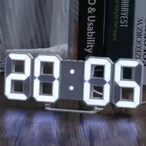 디지털 벽시계 책상 시계 전자 알람 침실 장식에 대 한 홈 인테리어 Led 테이블 거실