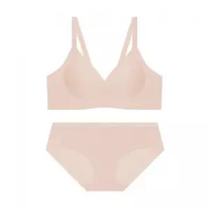 CODES COMBINE INNERWEAR 아쿠아 쿨메쉬 볼륨일체형 심리스 브라 햄팬티 세트_스킨 2336655