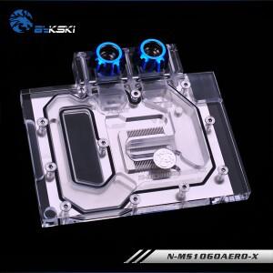 MSI GTX1060 Aero ITX N-MS1060AERO-X용 Bykski GPU 수냉 블록