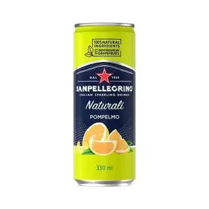 산펠레그리노 탄산음료 폼펠모 자몽 330ml 캔 24개 1박스