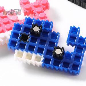 [아트박스]/클레이피아 디폼블럭 8mm 자석 블럭 (15개입)