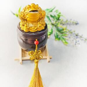 삼족두꺼비 액막이 금전운 재물운 항아리 현관 돈단지 세트 풍수지리 미니