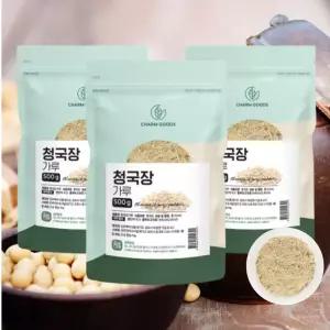 청국장 분말 가루 국산 청국장 바실러스균 콩단백질 식이섬유 발효식품 500g x3팩
