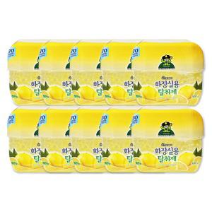 산도깨비 방향제 화장실용 탈취제 레몬향 300g X 10개