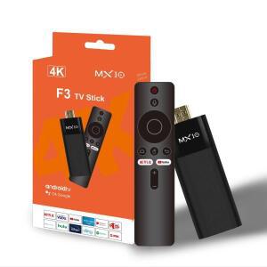 공장 직접 MX10-F3 TV 스틱 4K 안드로이드 11 올위너 2.4G 및 5G 와이파이