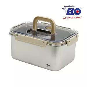 ELO 스마트 스텐 밀폐용기 핸디형 3.9L / 급식 / 보존용기 / 반찬통