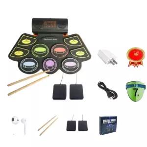 연습용 입문용 악보 세트 스탠드 휴대용 초보자 드럼패드