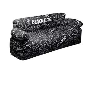 캠핑 자충 빈백 에어쇼파 침대 쿠션의자 더블형 에어 아웃도어 공기주입소파 캠핑의자