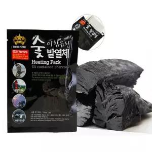현이몰 야영 취사 음식 조리 숯 발열체 발열팩 80g 10개 요리