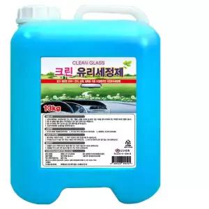 크린 유리세정제 13kg 창문청소세제 유리창청소세제 창문청소 유리창청소 말통 대용량 업소용