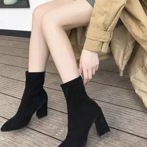 뾰족코 선택 여성 부츠 두가지 키높이 앵클 RWD86DCC