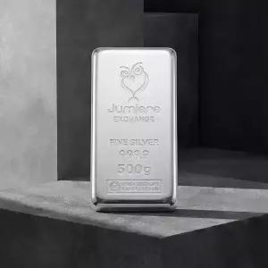 쥬미에르 실버바 500g 순은 999.9 진공 투자용 은바