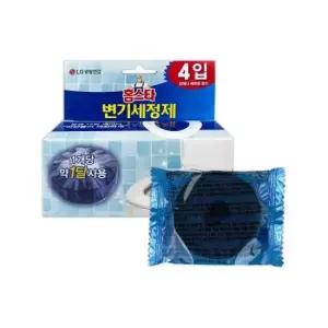 변기세척 홈스타 변기세정제 x -O 40g 4P