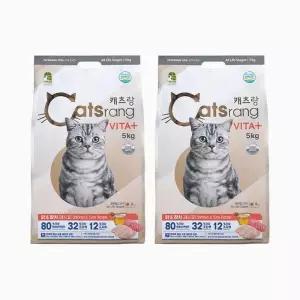 캐츠랑 비타플러스 전연령 고양이 사료 5kg x 2 코스트코 잡화마켓2605