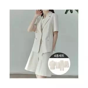 리베레츠 여름 쿨 셋업4종 반팔자켓+슬리브리스+반바지+긴바지 416602