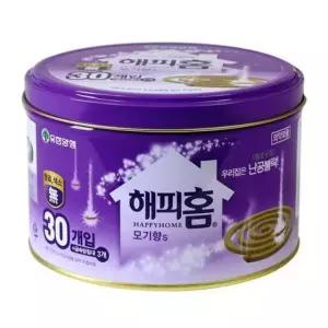 옆집샵 전통 숯 모기향 30개입 대용량 야외 캠핑 낚시터 해충 차단 강력 연기향