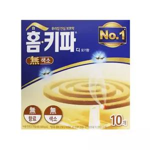 홈키파 모기향 디 헤충제 10개 2코일X5