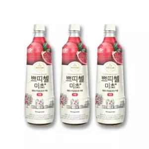쁘띠첼 미초 석류 900ml 3개