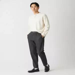 [무료배송] SPAO 테이퍼드 밴딩 팬츠 (데님)_SPTJG24CS1