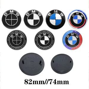 74mm 82mm BMW M 파워 I3 G08 E34 F94 F97 F98 F95 F92 F15 F91 F16 G30 G20 후드 엠블럼 자동차 전면 보닛