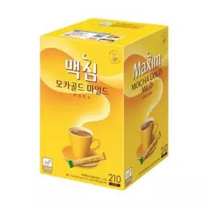 맥심 모카골드 마일드 커피 스틱 믹스 탕비실 사무실 210T GST MNS