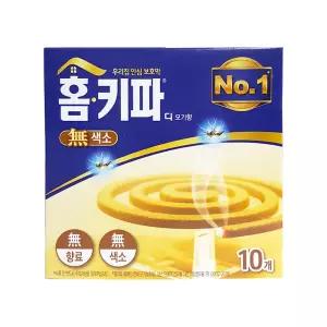 홈키파 디 모기향 10개입 1팩 (10매)