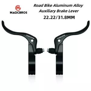 브레이크패드 MAGICBROS 자전거 브레이크 레버 222318mm MTB픽시 자전거용 듀얼 핸들바