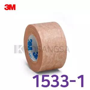 3M 종이 반창고 마이크로포 살색 1인치12롤 1533-1