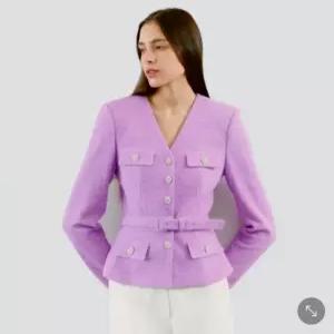제시뉴욕 트위드벨트정장자켓ME2NRJT0200_KG