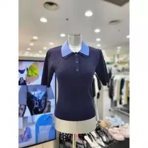 일부수량 에고이스트 이중카라 케이블 반소매 니트 ES3KH360 2789630