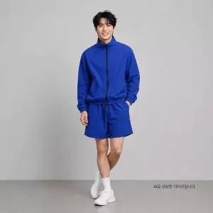 [피턴진]GSS 1021M-P50M 남자 시어서커 바람막이 자켓 점퍼 쇼츠반바지 세트