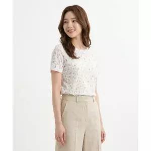 THURSDAY ISLAND 플라워 프린트 티셔츠_T264MTS237W