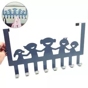 IOWE10F75 행거 도어 스텐 훅 어깨동무 문걸이 벽걸이 무타공