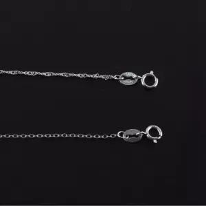 S925 스털링 실버 목걸이 체인 쇄골라인 여성 액세서리 40cm925 줄만 얇은 만들기 부자재 은줄 925