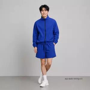 GSS 1021M-P50M 남자 시어서커 썸머 점퍼 반바지 세트