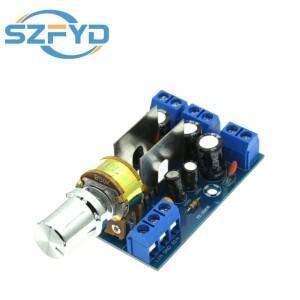 TEA2025B 미니 소형 오디오 증폭기 보드 PC 스피커 용 듀얼 스테레오 2.0 채널 3W + 5V 9V 12V 자동차
