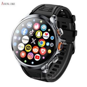 YLL-GBE H18 4G 스마트워치 안드로이드 OS 3+32GB WiFi/GPS/NFC 1100mAh 배터리 방수 IP67 나침반 달력 IPS