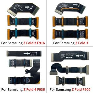 회전 스핀들 샤프트 축 힌지 플렉스 케이블  호환 Z Fold 2 3 4 5 F916 F900 LCD 연결