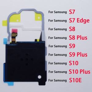 NFC 무선 충전 패널 코일 칩 플렉스 케이블  호환 갤럭시 호환 S7 Edge S8 + S9 S10 Plus