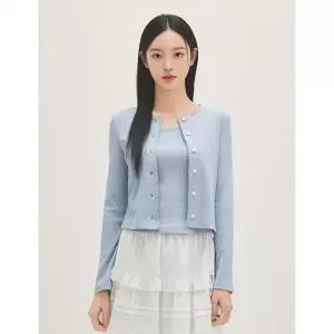 ROEM 긴팔 레이스 나시 가디건 세트 RMLWG24R11 131636