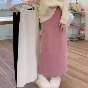 큐롯 루즈핏 정장스커트 여자치마 선물 몸매 미디